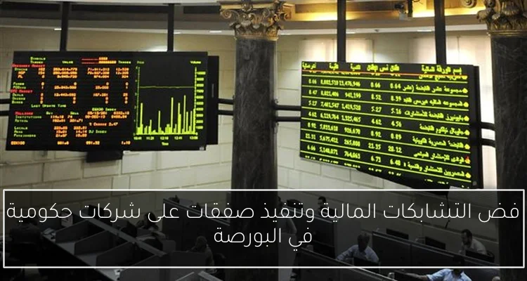 فض التشابكات المالية وتنفيذ صفقات على شركات حكومية في البورصة
