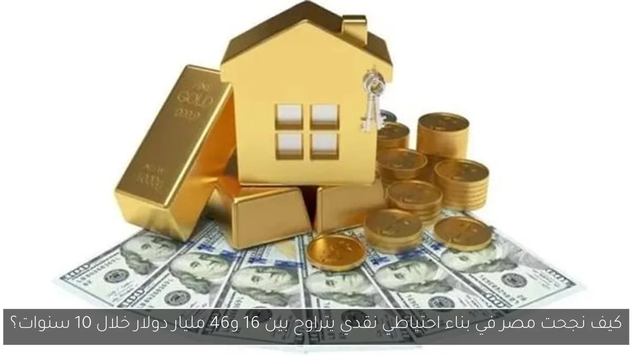 كيف نجحت مصر في بناء احتياطي نقدي يتراوح بين 16 و46 مليار دولار خلال 10 سنوات؟