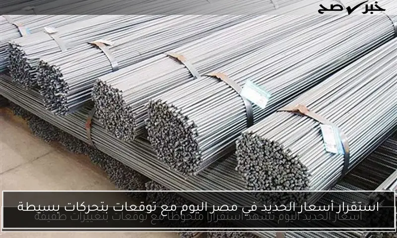 استقرار أسعار الحديد في مصر اليوم مع توقعات بتحركات بسيطة