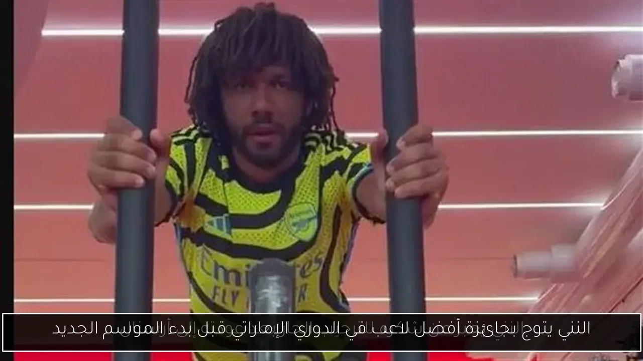 النني يتوج بجائزة أفضل لاعب في الدوري الإماراتي قبل بدء الموسم الجديد