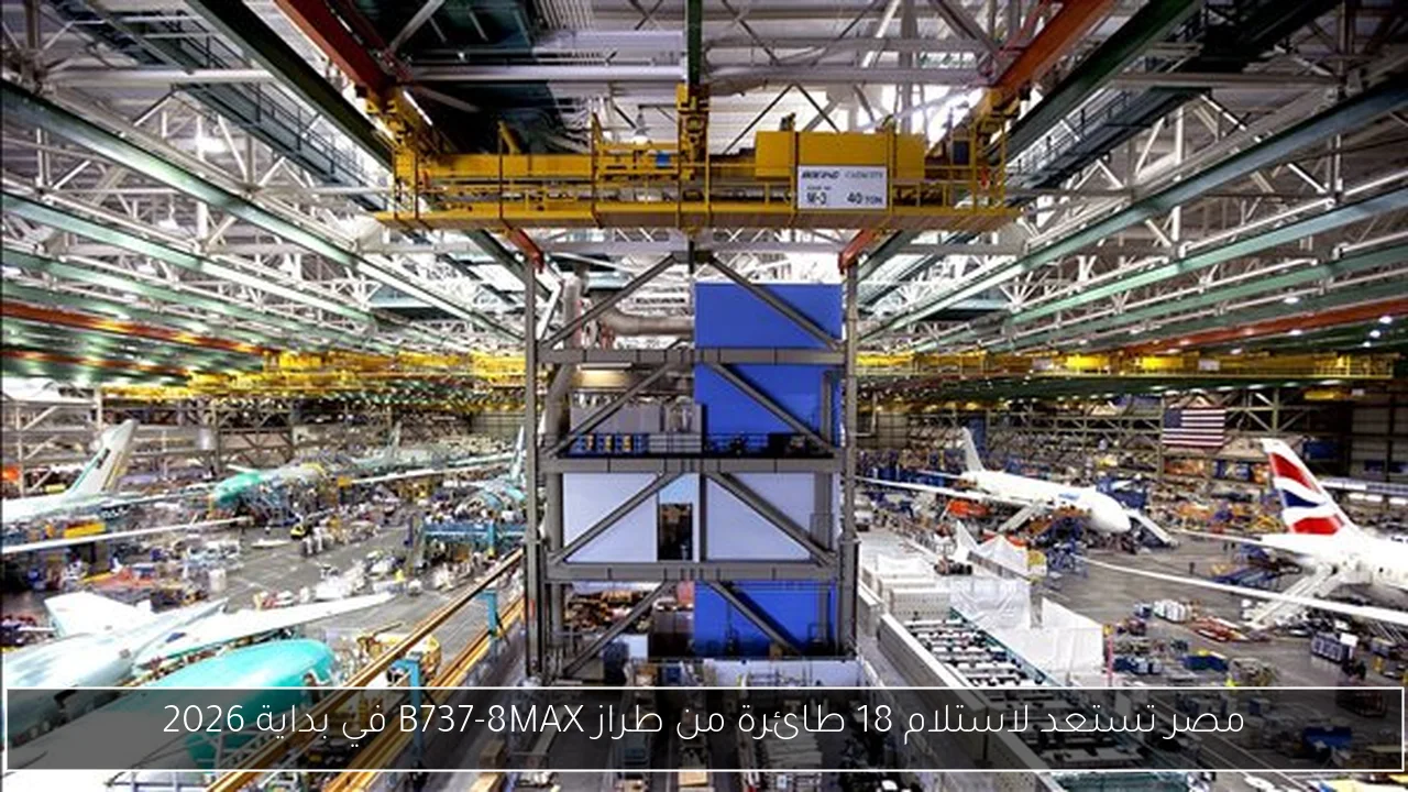 مصر تستعد لاستلام 18 طائرة من طراز B737-8MAX في بداية 2026