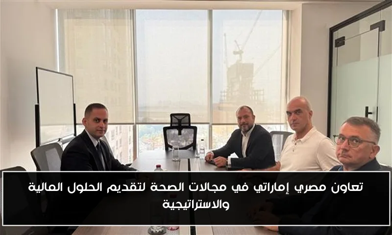 تعاون مصري إماراتي في مجالات الصحة لتقديم الحلول المالية والاستراتيجية