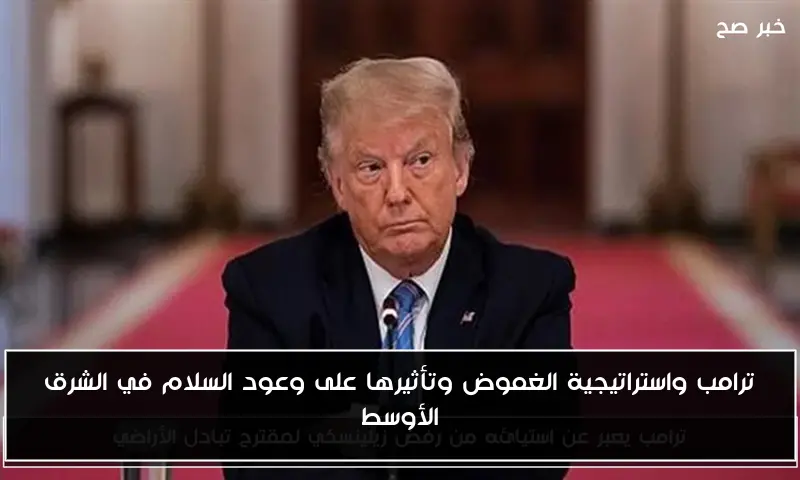 ترامب واستراتيجية الغموض وتأثيرها على وعود السلام في الشرق الأوسط