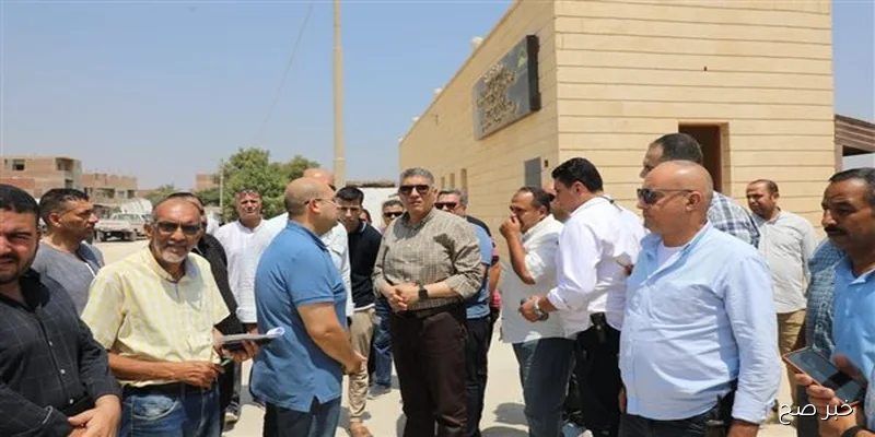 محافظ الجيزة يعلن عن إنشاء موقف عام جديد بأطفيح على مساحة 2000 متر