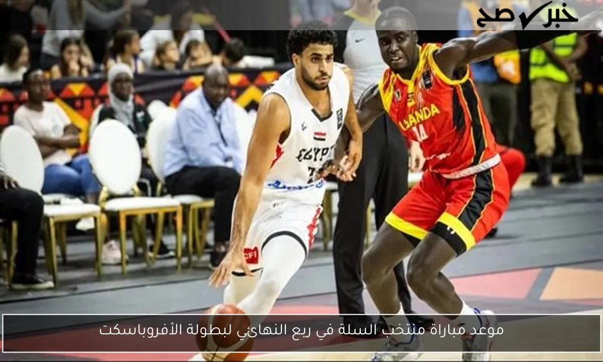 موعد مباراة منتخب السلة في ربع النهائي لبطولة الأفروباسكت