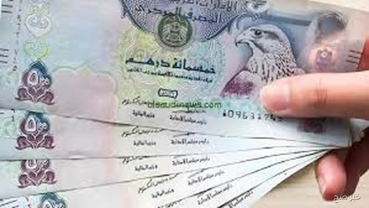 التحديث الاخير لـسعر الدرهم الاماراتي اليوم بالبنوك المصرية والسوق السوداء مقابل الجنيه المصري