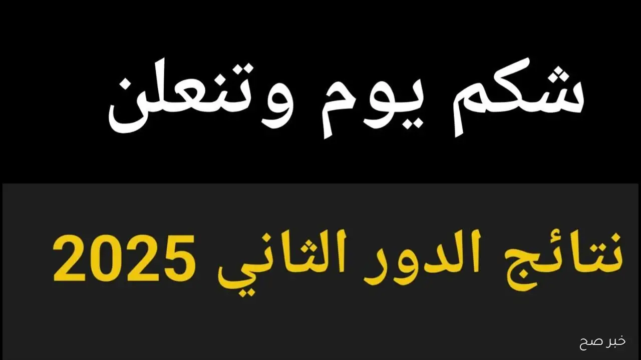 رابط استخراج نتائج السادس اعدادي 2025 الدور الثاني pdf جميع المحافظات بالرقم الامتحاني