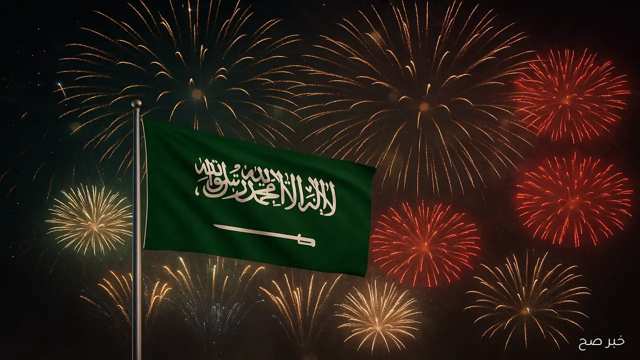 أين الألعاب النارية في اليوم الوطني 95؟.. مواقع الاحتفال تضيء سماء المملكة