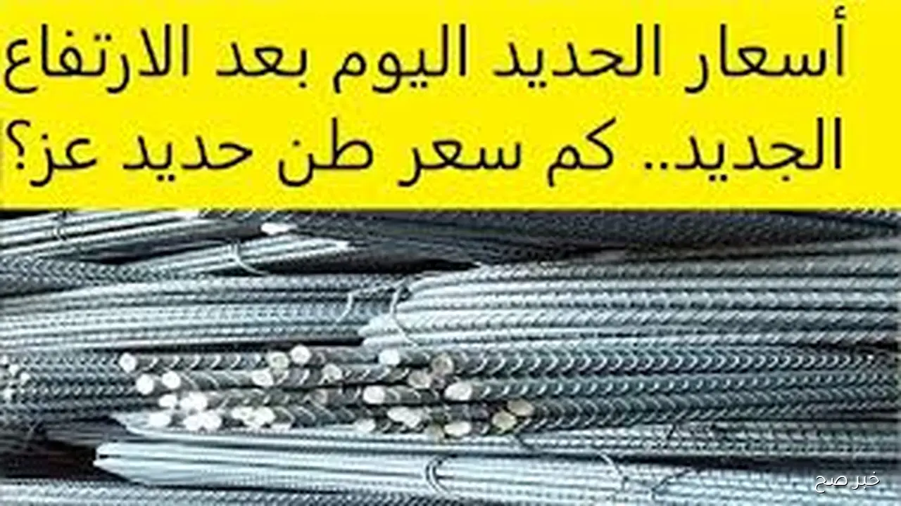 عز وصل لكام؟… سعر طن الحديد اليوم الجمعة 10-10-2025 للمستهلك في مصر