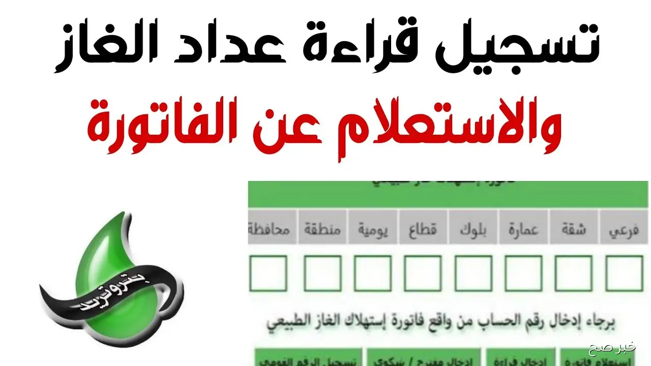 كيفية الاستعلام عن فاتورة الغاز بتروتريد لشهر اكتوبر 2025 من موبايلك.. رابط مباشر وخطوات سهلة