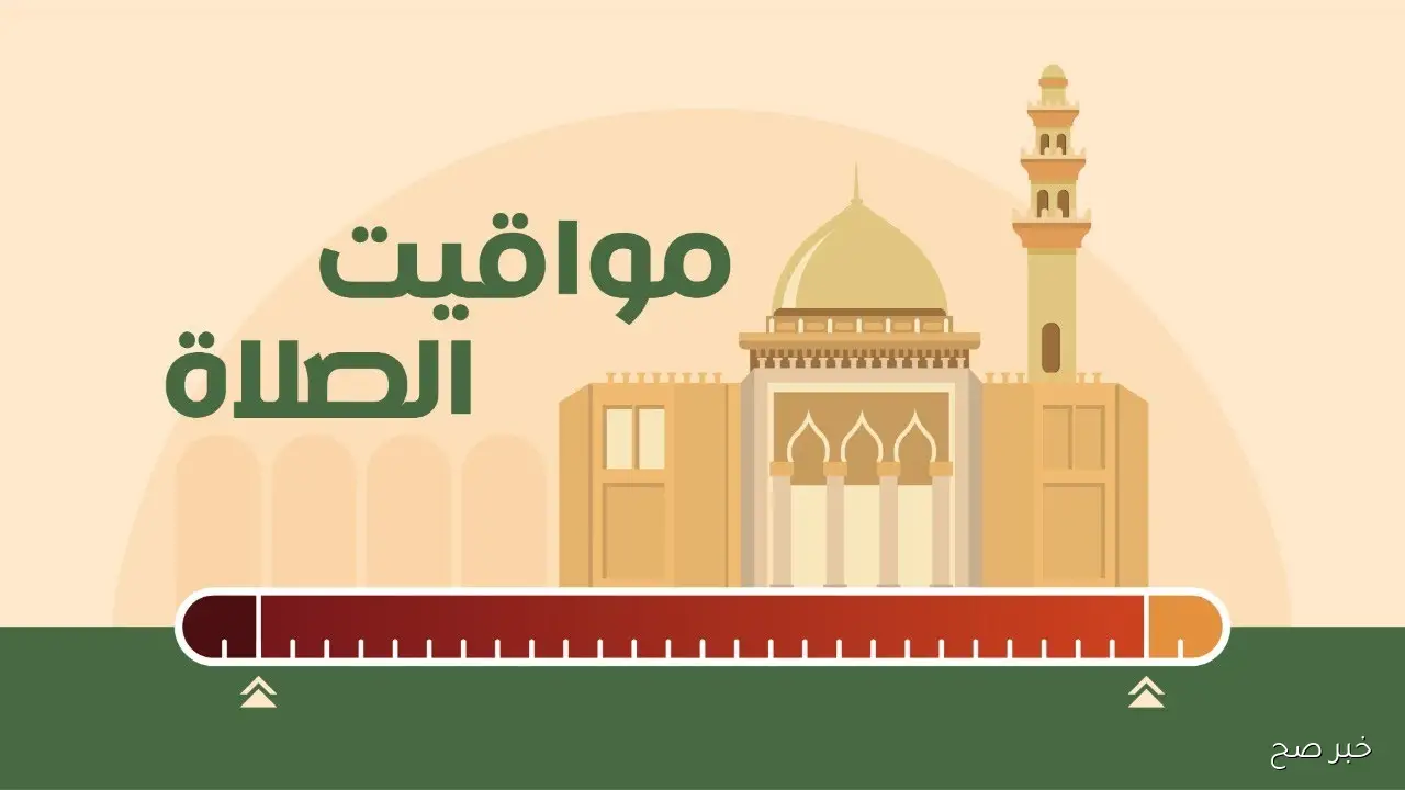 تعرف علي .. مواقيت الصلاة اليوم السبت 15 نوفمبر 2025 بعد تغيير التوقيت الشتوي