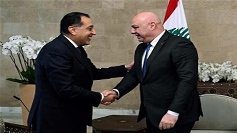 لقاء رئيس الوزراء مع رئيس لبنان