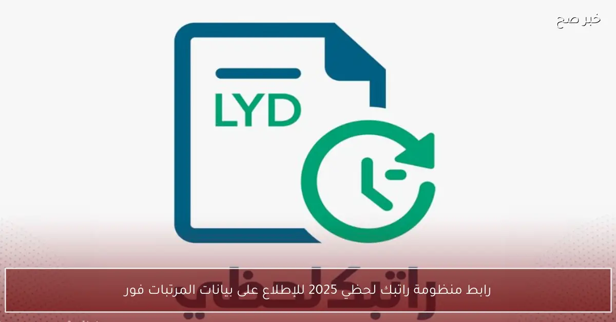 “سجل الآن”.. رابط منظومة راتبك لحظي 2025 للإطلاع على بيانات المرتبات فوريًا