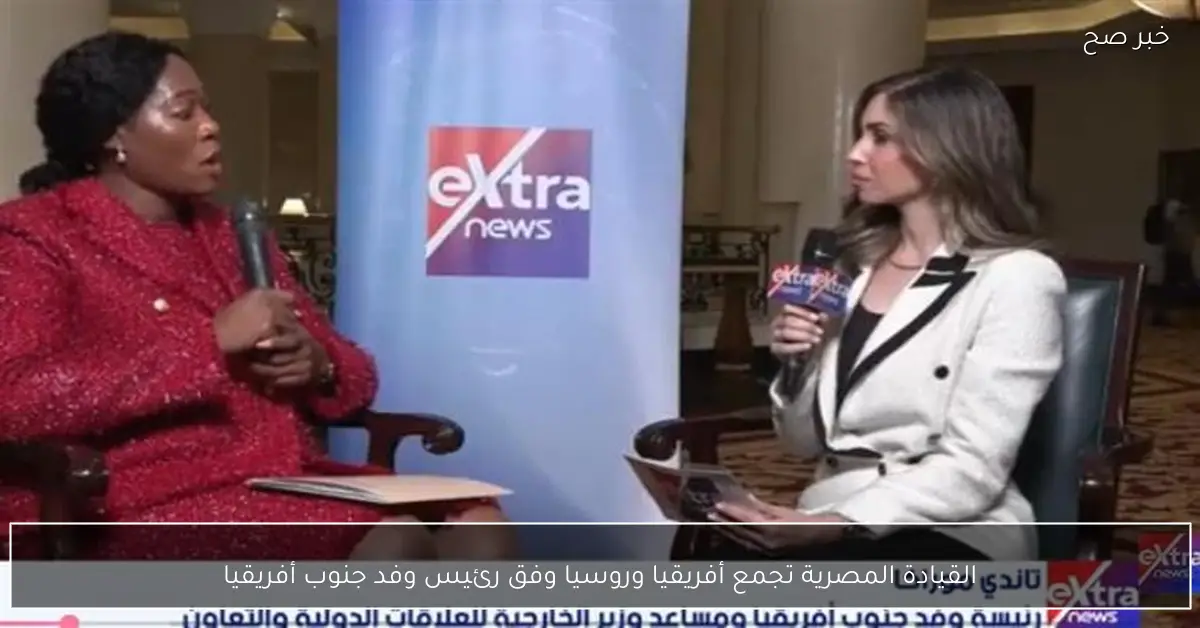 القيادة المصرية تجمع أفريقيا وروسيا وفق رئيس وفد جنوب أفريقيا