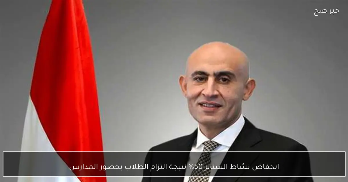 انخفاض نشاط السناتر 50% نتيجة التزام الطلاب بحضور المدارس