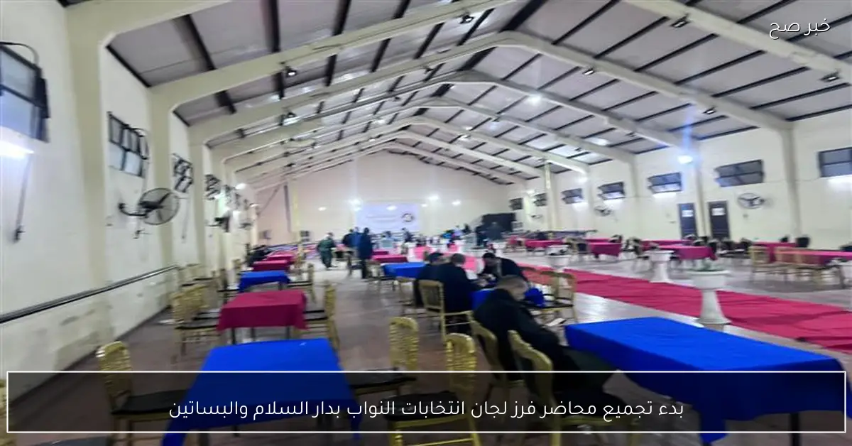 بدء تجميع محاضر فرز لجان انتخابات النواب بدار السلام والبساتين