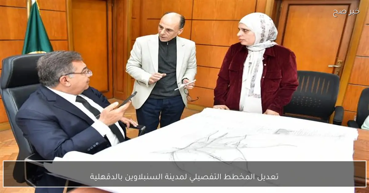 تعديل المخطط التفصيلي لمدينة السنبلاوين بالدقهلية