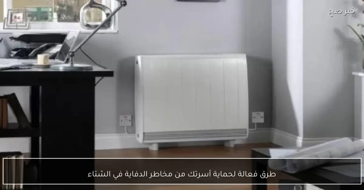 طرق فعالة لحماية أسرتك من مخاطر الدفاية في الشتاء