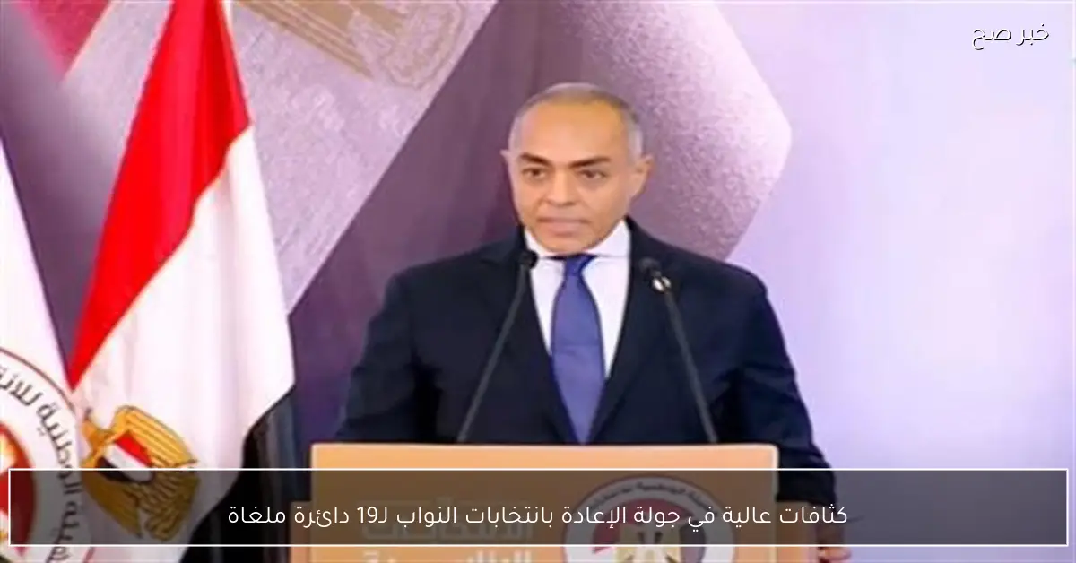 كثافات عالية في جولة الإعادة بانتخابات النواب لـ19 دائرة ملغاة