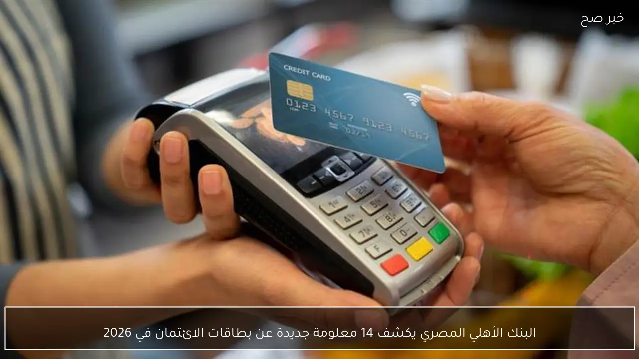 البنك الأهلي المصري يكشف 14 معلومة جديدة عن بطاقات الائتمان في 2026
