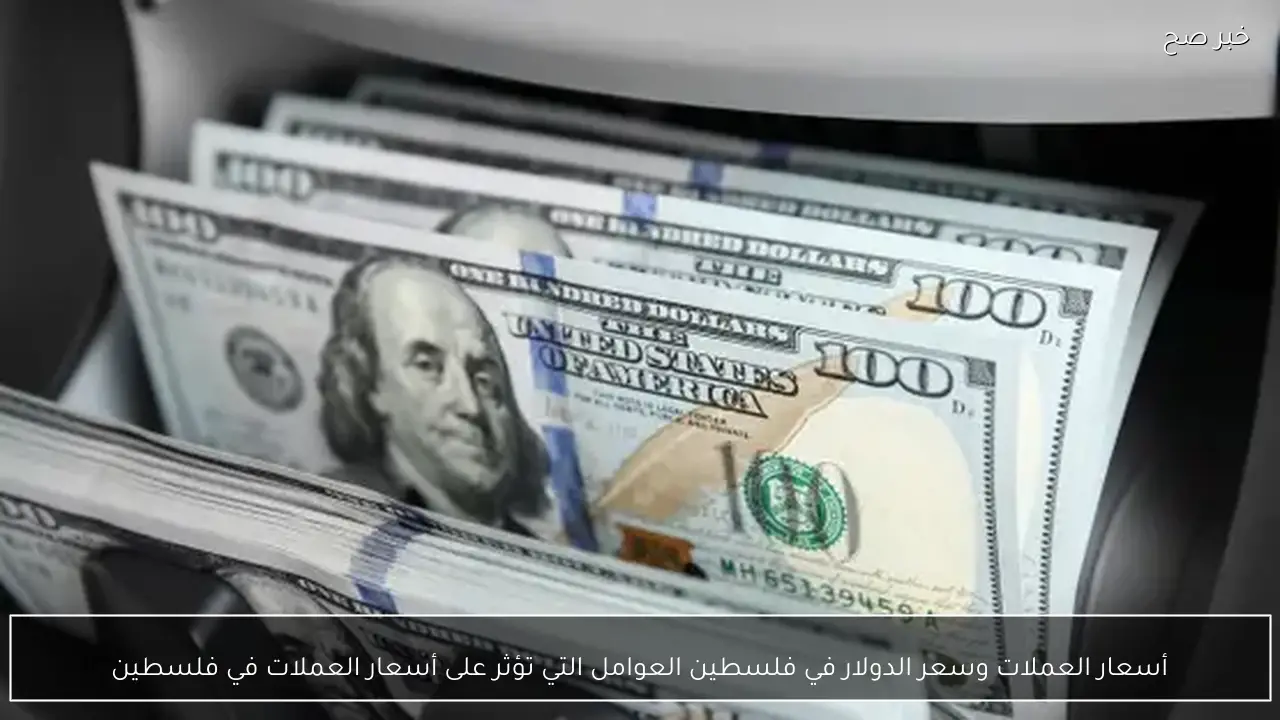 أسعار العملات وسعر الدولار في فلسطين اليوم الجمعة 23-1-2026 العوامل التي تؤثر على أسعار العملات