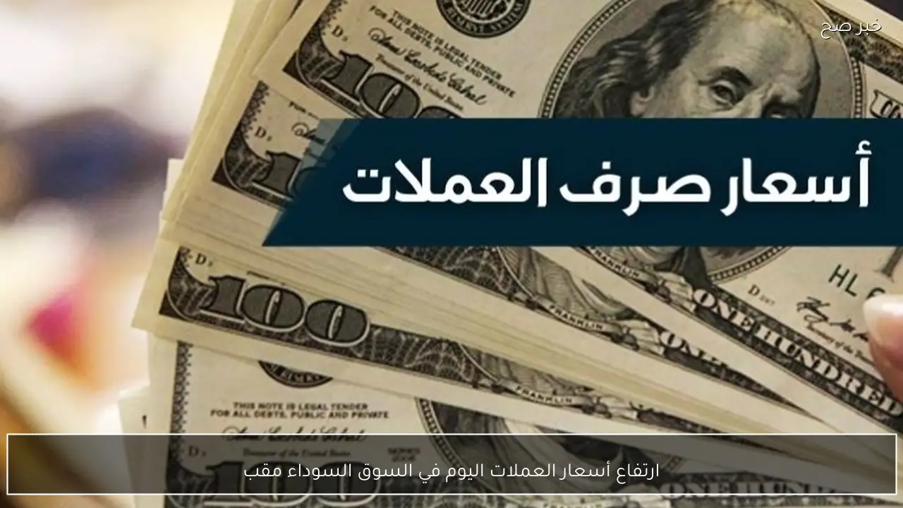 ارتفاع أسعار العملات اليوم في السوق السوداء مقابل الجنية المصري.. الدولار واليورو بكام؟