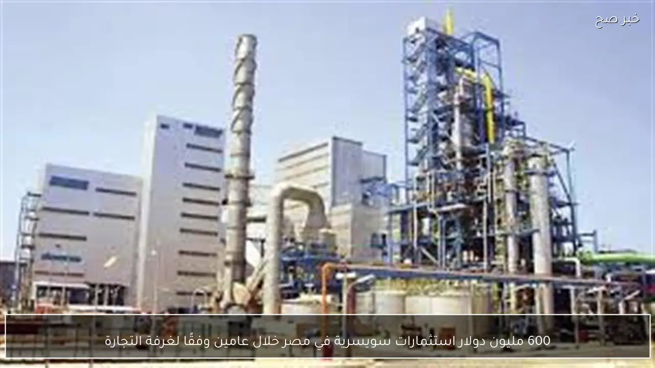 600 مليون دولار استثمارات سويسرية في مصر خلال عامين وفقًا لغرفة التجارة