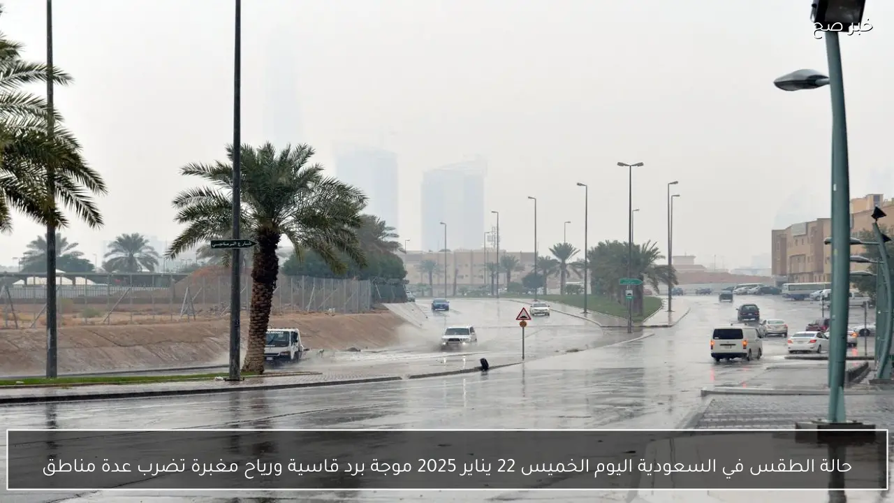 حالة الطقس في السعودية اليوم الخميس 22 يناير 2025 موجة برد قاسية ورياح مغبرة تضرب عدة مناطق