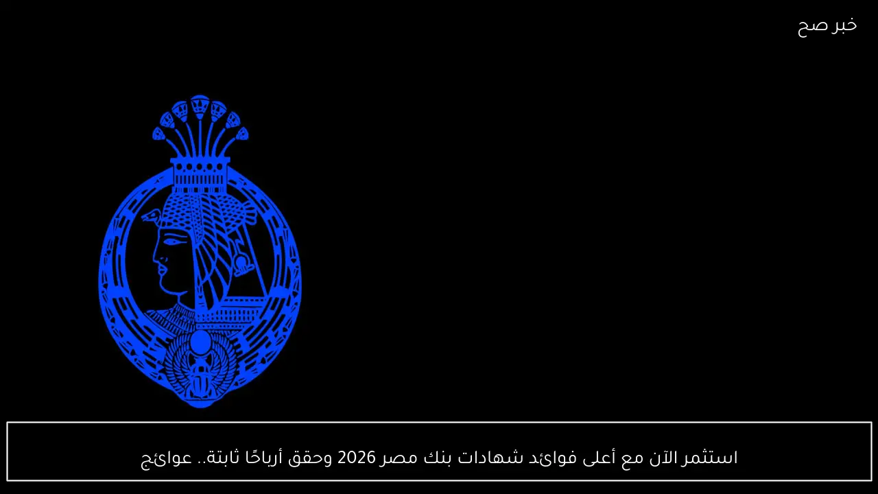 استثمر الآن مع أعلى فوائد شهادات بنك مصر 2026 وحقق أرباحًا ثابتة.. عوائد تصل لـ 20.5%