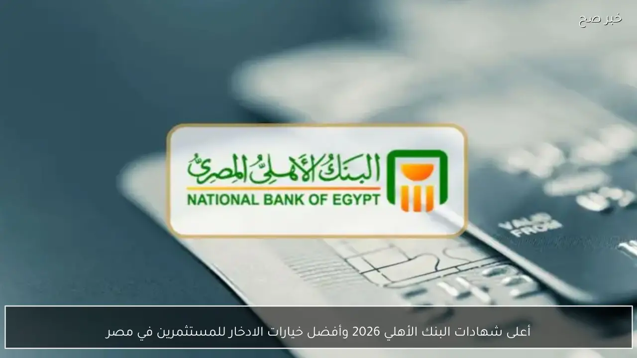 أعلى شهادات البنك الأهلي 2026 وأفضل خيارات الادخار للمستثمرين في مصر