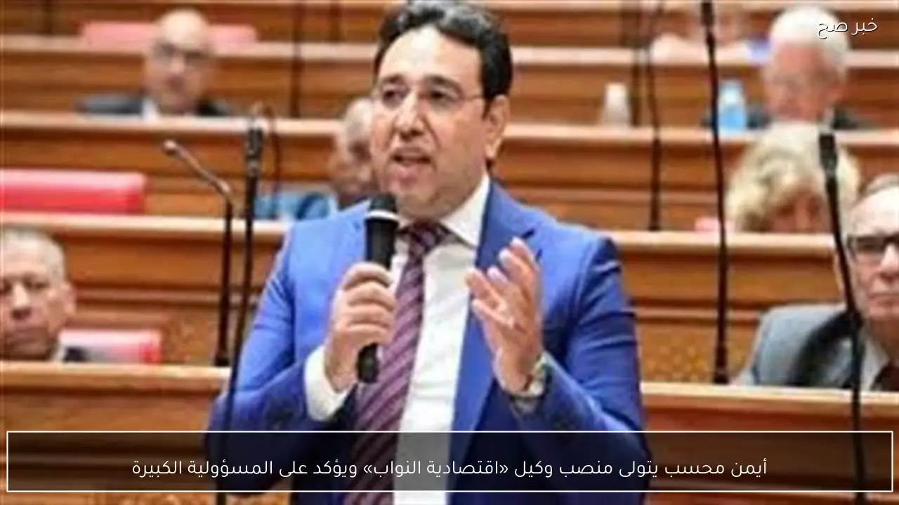 أيمن محسب يتولى منصب وكيل «اقتصادية النواب» ويؤكد على المسؤولية الكبيرة