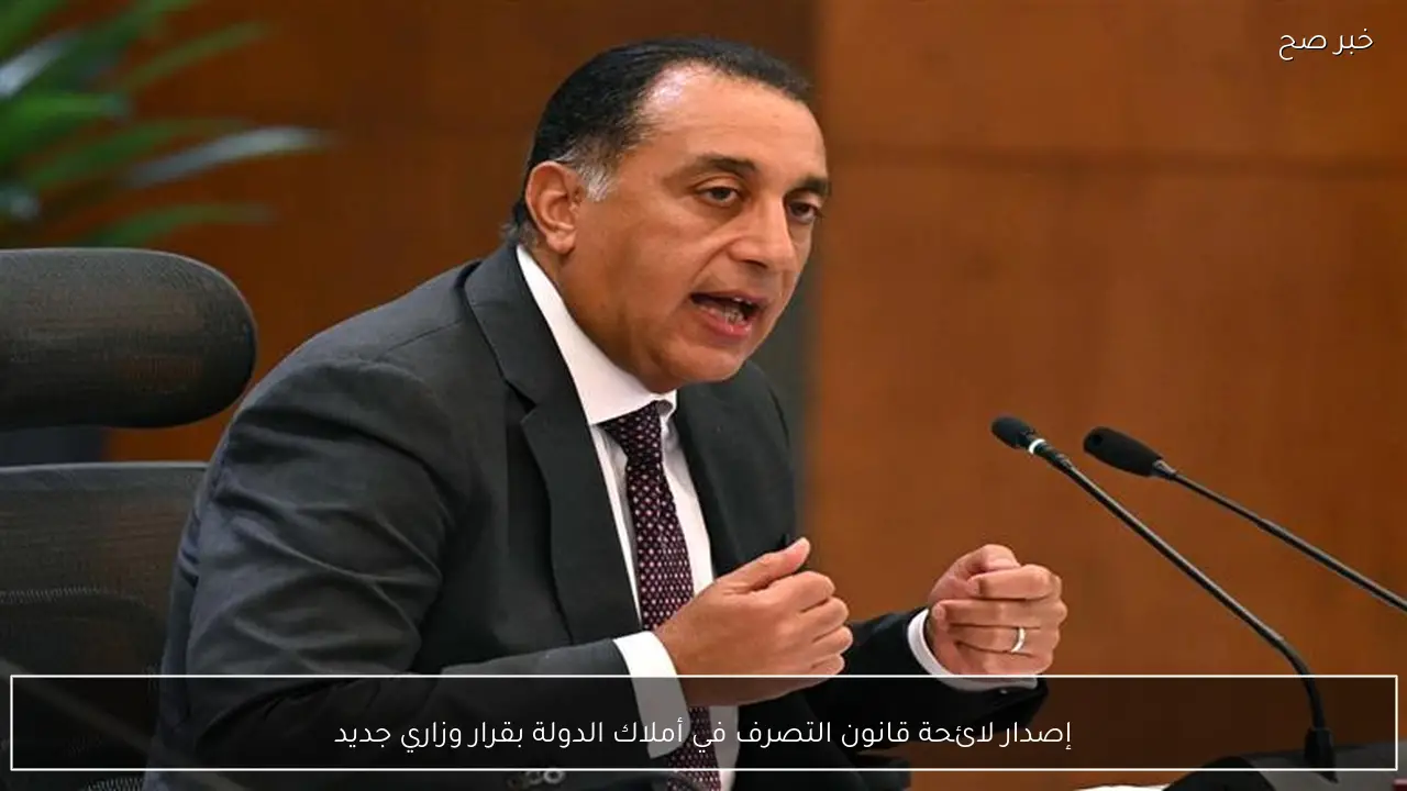 إصدار لائحة قانون التصرف في أملاك الدولة بقرار وزاري جديد