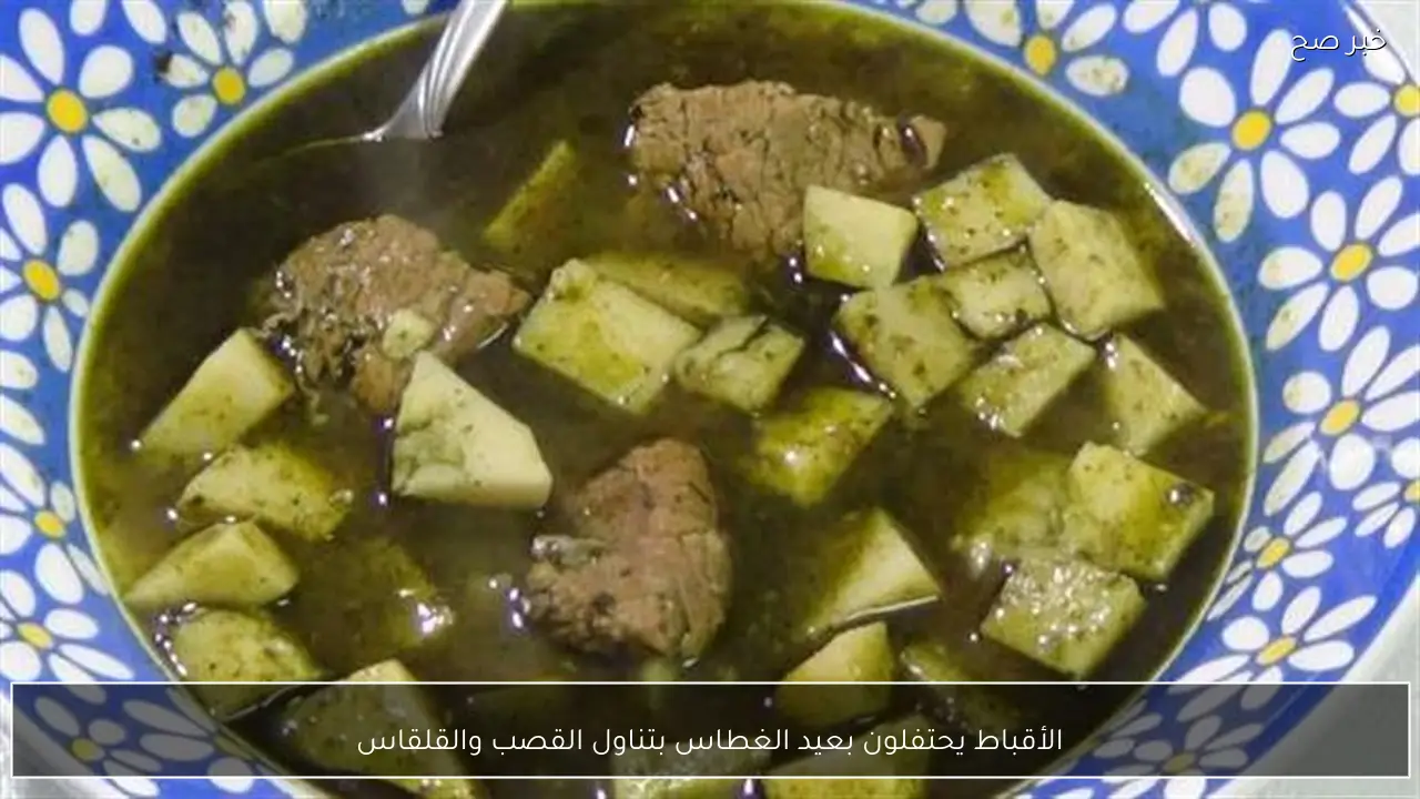 الأقباط يحتفلون بعيد الغطاس بتناول القصب والقلقاس