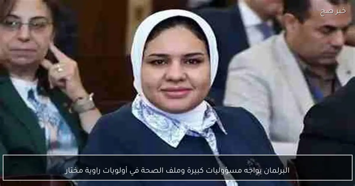 البرلمان يواجه مسؤوليات كبيرة وملف الصحة في أولويات راوية مختار