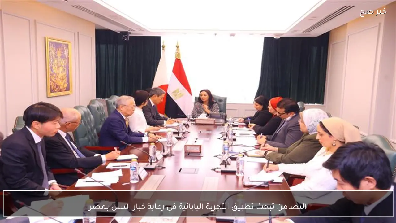 التضامن تبحث تطبيق التجربة اليابانية في رعاية كبار السن بمصر