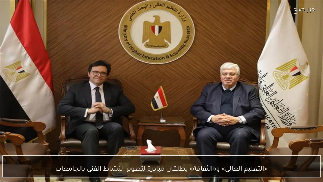 «التعليم العالي» و«الثقافة» يطلقان مبادرة لتطوير النشاط الفني بالجامعات