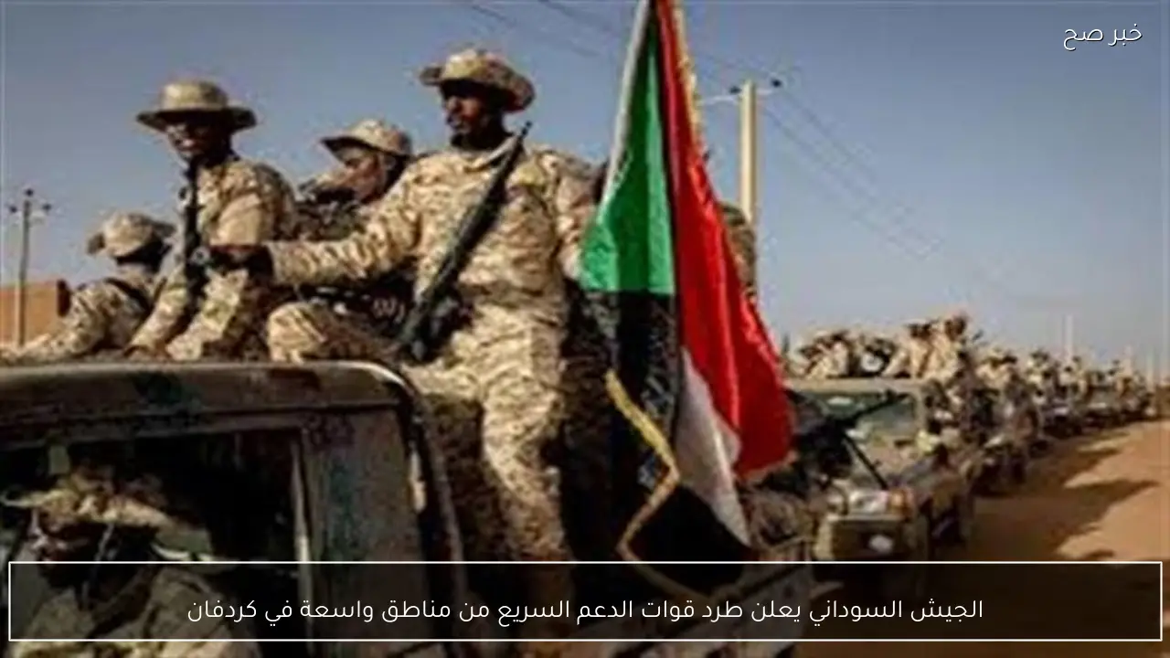 الجيش السوداني يعلن طرد قوات الدعم السريع من مناطق واسعة في كردفان