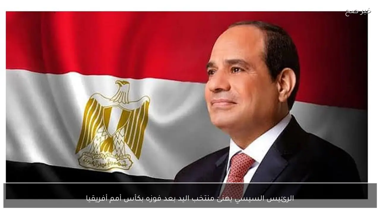 الرئيس السيسي يهنئ منتخب اليد بعد فوزه بكأس أمم أفريقيا