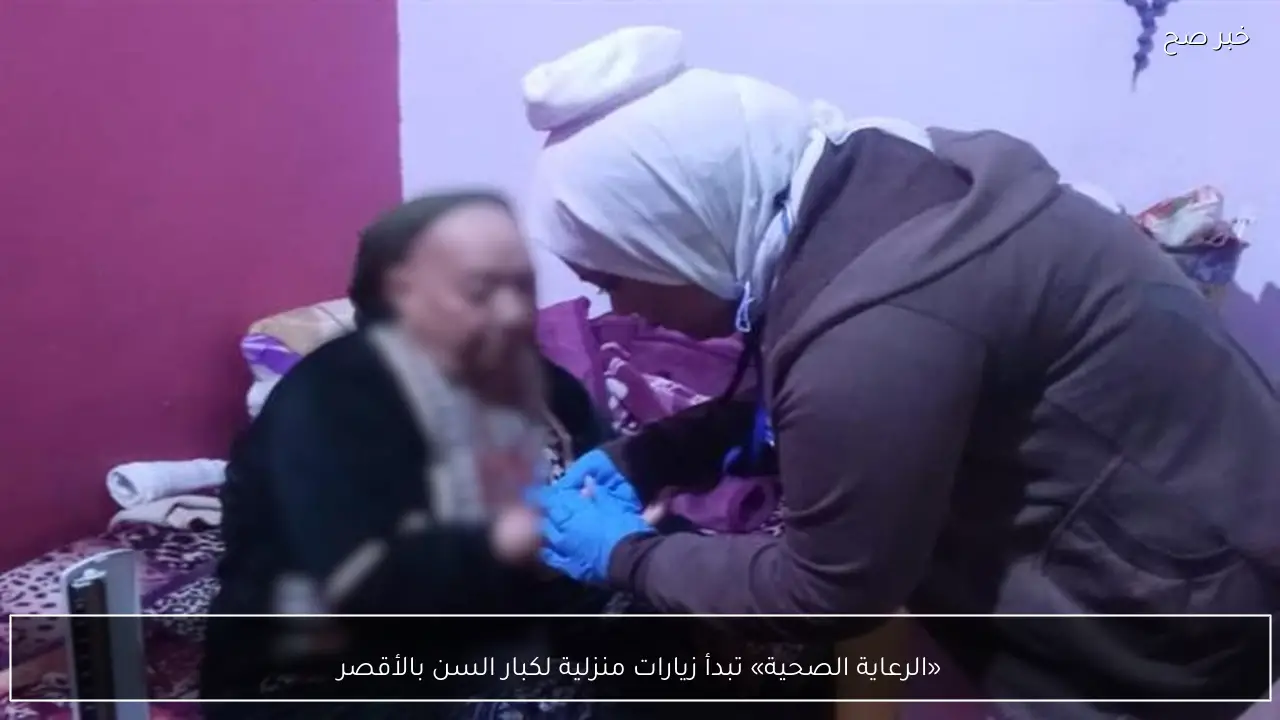 «الرعاية الصحية» تبدأ زيارات منزلية لكبار السن بالأقصر