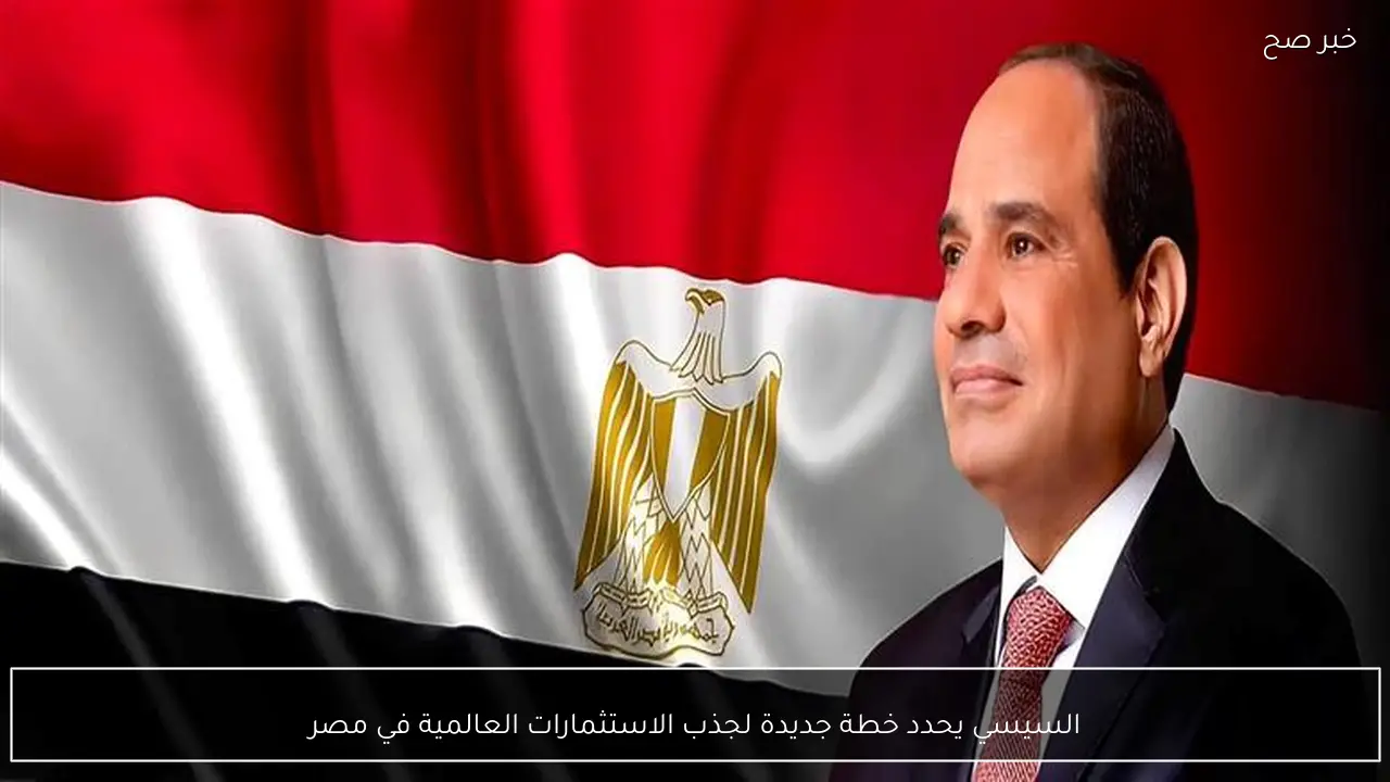 السيسي يحدد خطة جديدة لجذب الاستثمارات العالمية في مصر