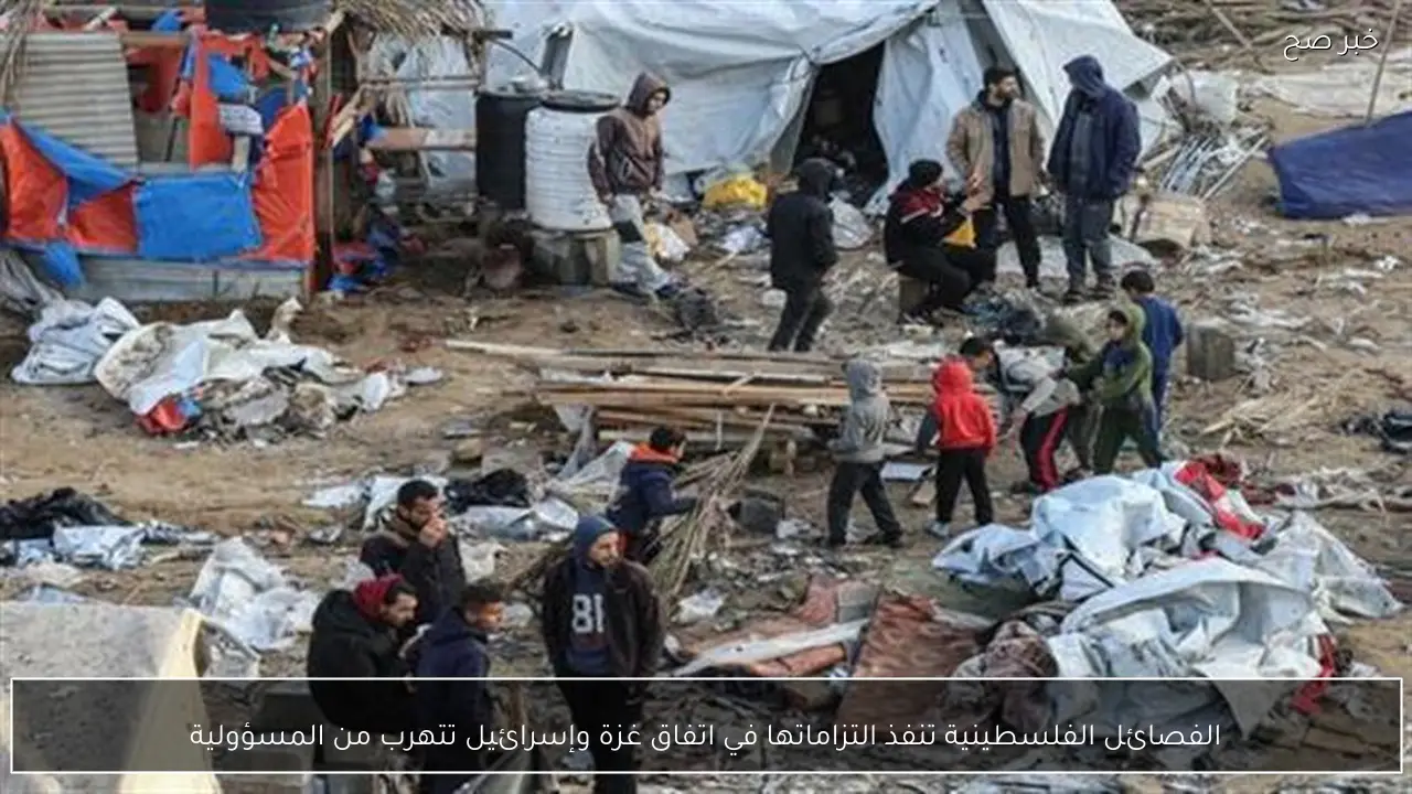 الفصائل الفلسطينية تنفذ التزاماتها في اتفاق غزة وإسرائيل تتهرب من المسؤولية