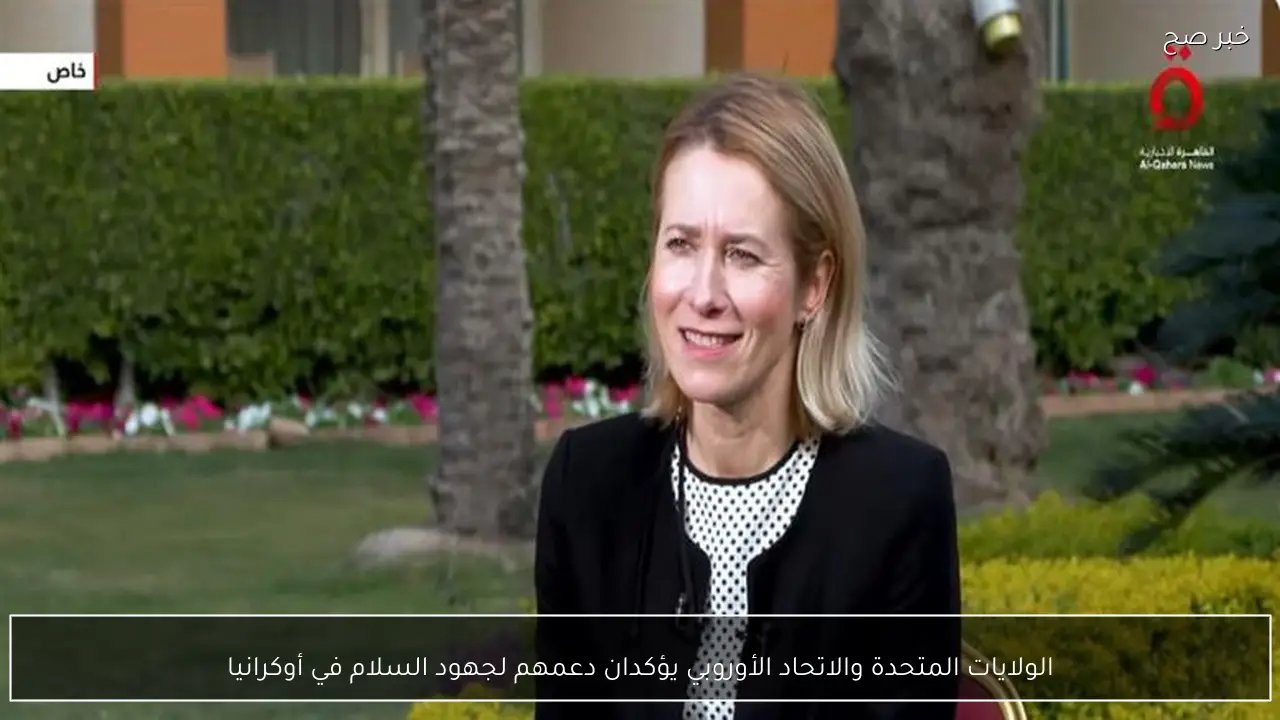 الولايات المتحدة والاتحاد الأوروبي يؤكدان دعمهم لجهود السلام في أوكرانيا