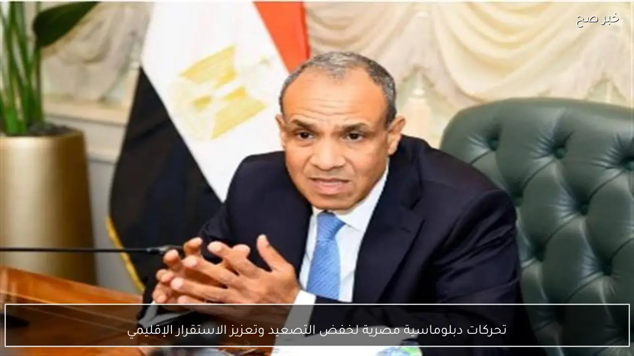 تحركات دبلوماسية مصرية لخفض التصعيد وتعزيز الاستقرار الإقليمي