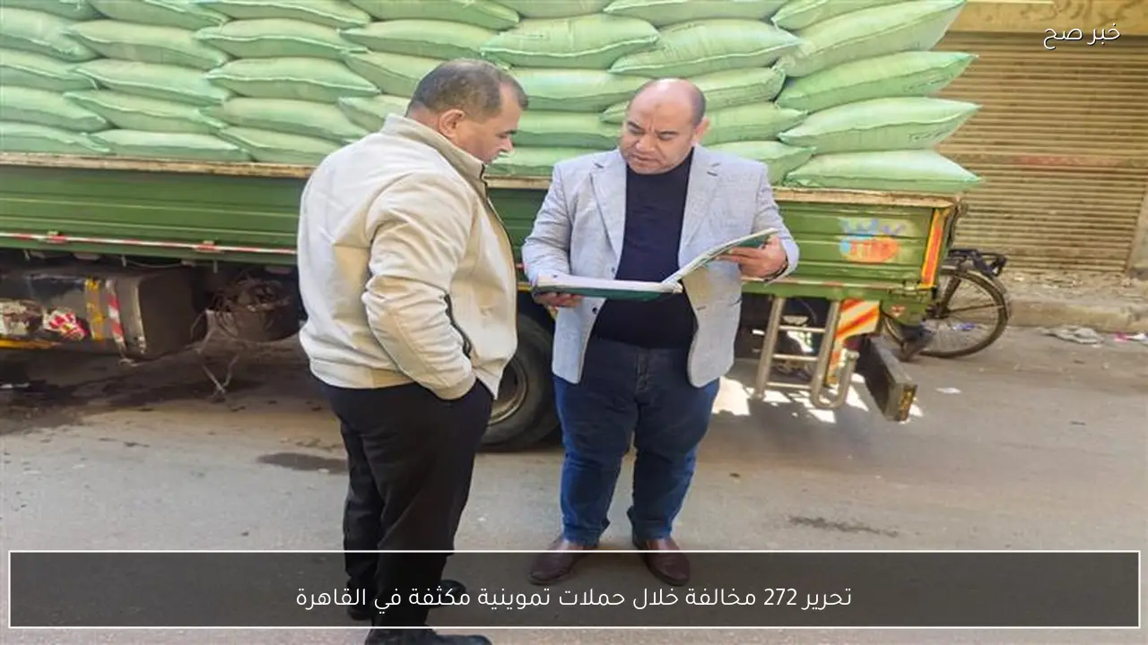 تحرير 272 مخالفة خلال حملات تموينية مكثفة في القاهرة