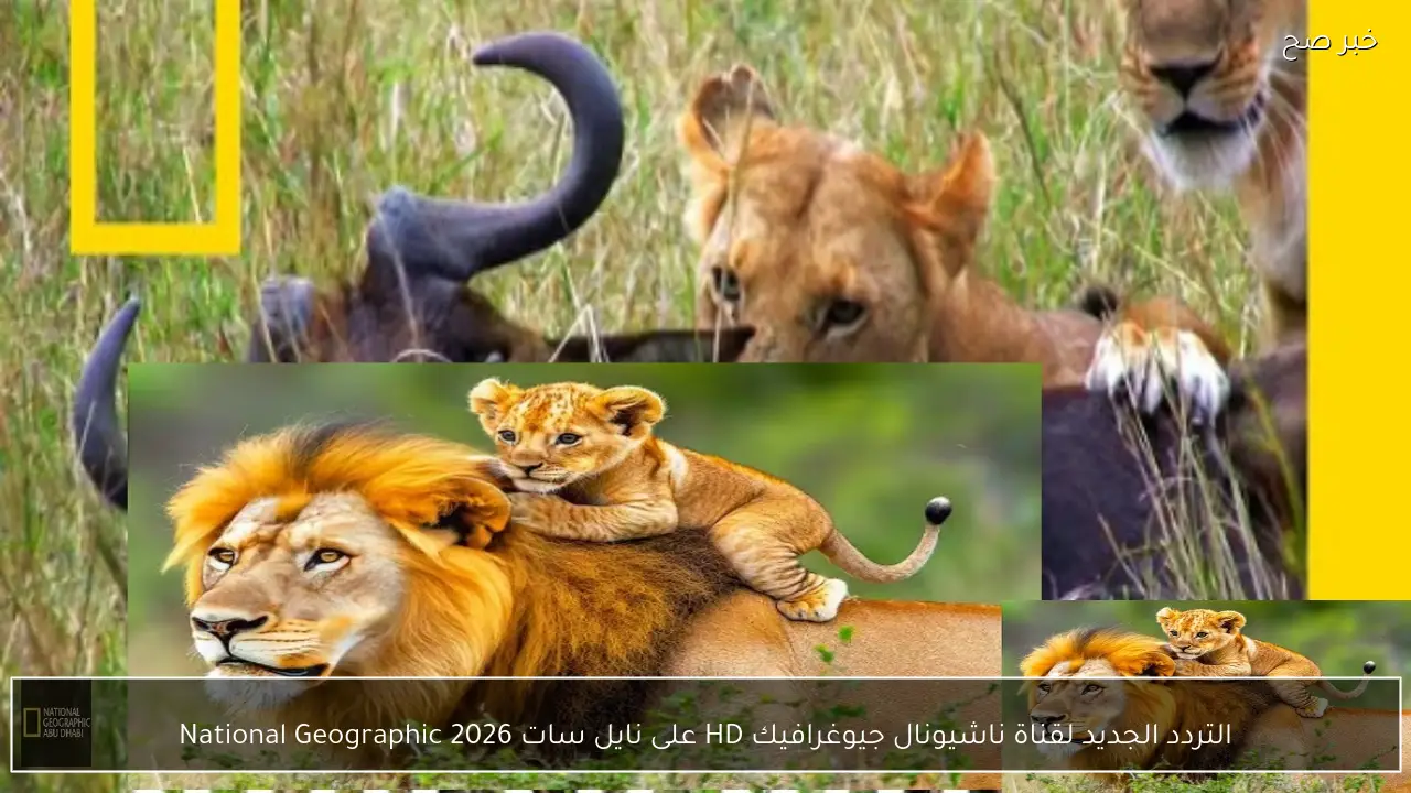 التردد الجديد لقناة ناشيونال جيوغرافيك HD على نايل سات National Geographic 2026