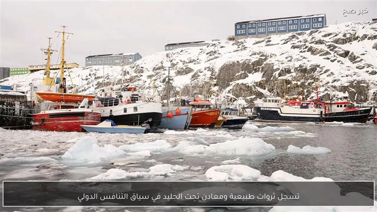 تسجل ثروات طبيعية ومعادن تحت الجليد في سياق التنافس الدولي
