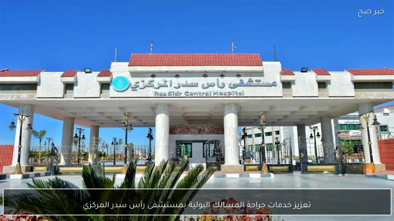 تعزيز خدمات جراحة المسالك البولية بمستشفى رأس سدر المركزي