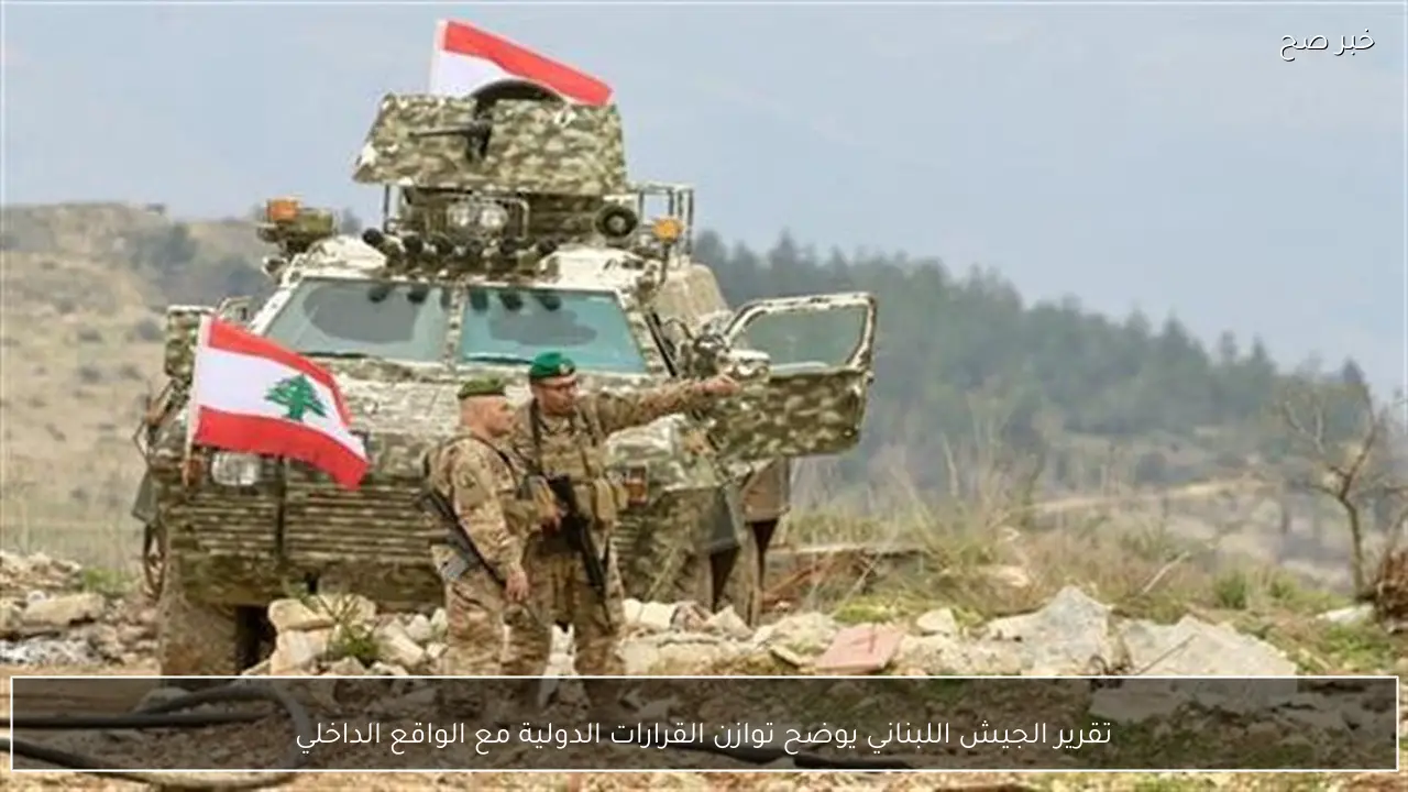 تقرير الجيش اللبناني يوضح توازن القرارات الدولية مع الواقع الداخلي