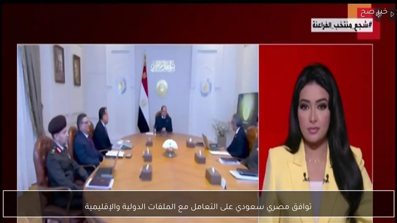 توافق مصري سعودي على التعامل مع الملفات الدولية والإقليمية