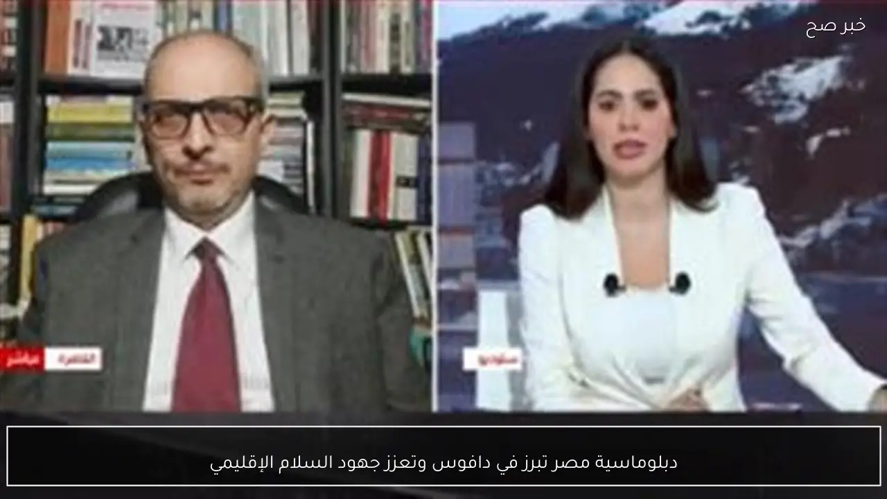 دبلوماسية مصر تبرز في دافوس وتعزز جهود السلام الإقليمي